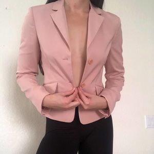BCBG pink blazer